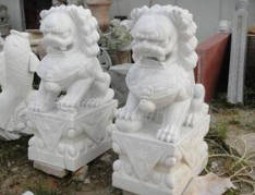 中国石狮子雕刻的发展历史蓝狮娱乐