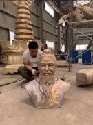 <b>曲阳雕塑厂告诉你铸铜雕塑的制作流程蓝狮</b>